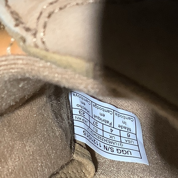 New UGG Tan Women’s Lakesider Ankle Boots - Picture 15 of 16